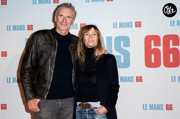 Cette escapade romantique lui a été offerte par son épouse Hortense comme cadeau d'anniversaire.

Denis Brogniart et sa femme Hortense à l'avant-première du film "Le Mans" au cinéma Gaumont Champs-Élysées à Paris, en France, le 6 octobre 2019.

© Olivier Borde/Bestimage