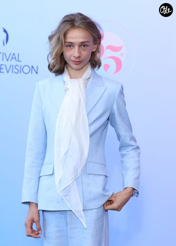 Billy Blanchard ( fils de Julie Depardieu et Philippe Katerine) - Photocall du film 'Les derniers jours de Charles Baudelaire' au Grimaldi Forum lors de la 65ème édition du Festival TV De Monte Carlo le 13 Juin 2026 © Denis Guignebourg /Bestimage