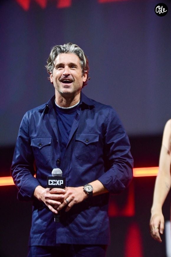 L'acteur Patrick Dempsey participe à une table ronde du CCXP 2024 à São Paulo, au Brésil.

© Backgrid USA / Bestimage