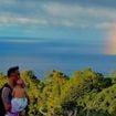 Yannick Noah entouré de son fils aîné Joakim (41 ans) et de sa petite dernière Keelaani (1 ans et demi) : vacances  en famille à Hawaï