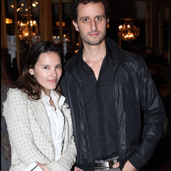 Virginie Ledoyen et Arié Elmaleh sont arrivés au Casino de Paris pour assister aux deux dernières représentations du spectacle « Jérôme Commandeur se fait discret », suivies d’un cocktail. Rindoff/Cabreira/Bestimage.