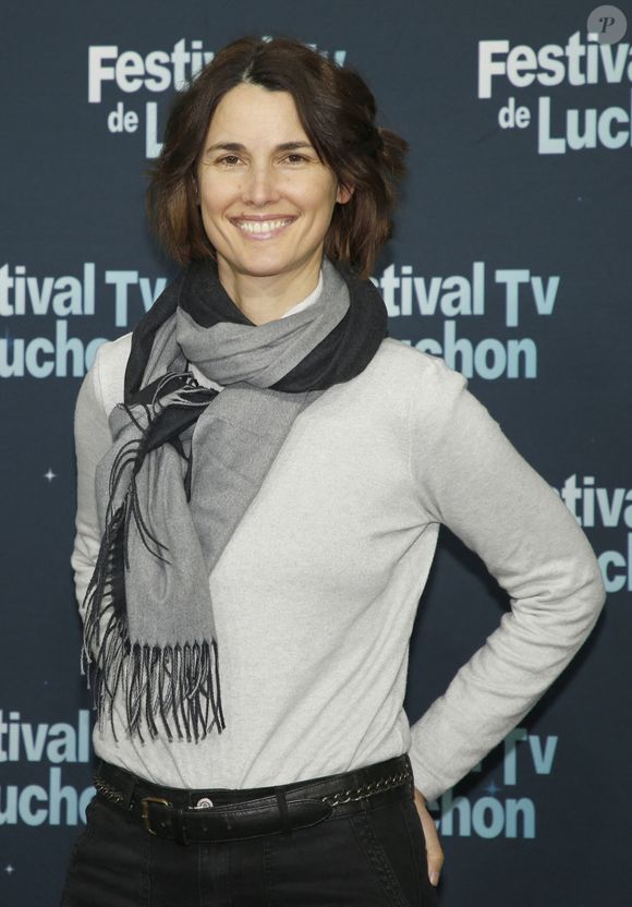 Eglantine Eméyé lors de la 24ème édition du festival TV de Luchon le 8 février 2022.

© Christophe Aubert / Bestimage