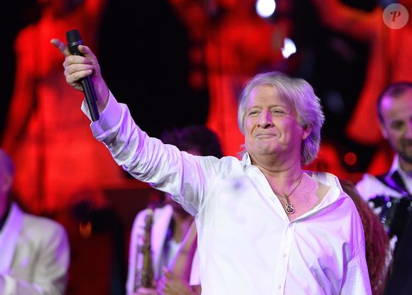 Exclusif - Patrick Sébastien - Patrick Sébastien fête ses 40 ans de scène à l'Olympia à Paris, le 14 novembre 2014. Photo par GUIREC / BAHI / BESTIMAGE