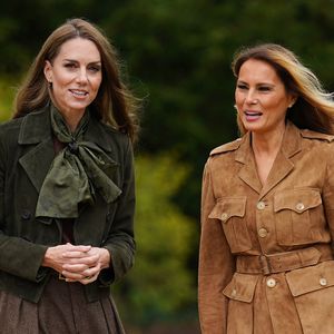 Kate Middleton et Melania Trump ont fait une apparition publique très remarquée.

Kate Middleton et Melania Trump au parc de Frogmore à Windsor, dans le Berkshire, lors du deuxième jour de la deuxième visite d'État du président américain Donald Trump au Royaume-Uni. © PA Photo/ Bestimage