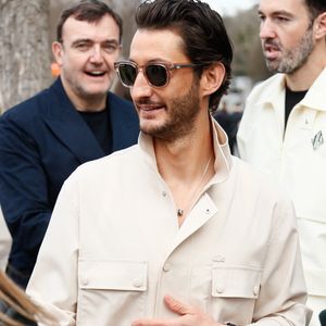 Pierre Niney au défilé Lacoste "Collection Prêt-à-Porter Automne/Hiver 2025-2026" lors de la Fashion Week de Paris (PFW), le 9 mars 2025

© Christophe Clovis / Bestimage