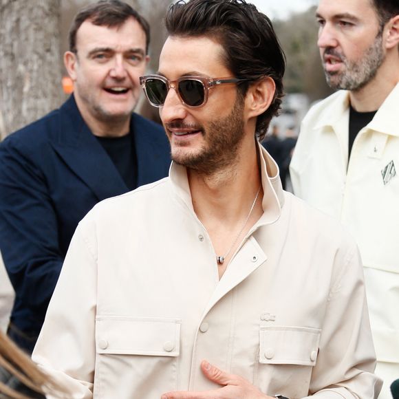 Pierre Niney au défilé Lacoste "Collection Prêt-à-Porter Automne/Hiver 2025-2026" lors de la Fashion Week de Paris (PFW), le 9 mars 2025

© Christophe Clovis / Bestimage