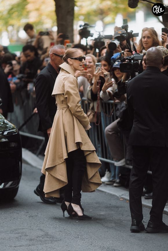 Céline Dion acclamée par ses fans à son arrivée au palace Royal Monceau à Paris, le 28 août 2026. Céline Dion prévoit de donner une série de 16 concerts en France, après plus de six années loin de la scène en raison la maladie neurologique rare dont elle souffre. 
Tiziano Da Silva / Bestimage