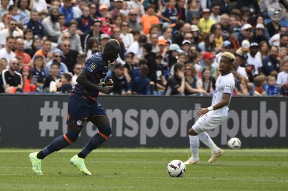 Mamadou SAKHO (Montpellier FC) lors du match de Ligue 1 Uber Eats entre le MHSC et le Toulouse FC le 9 avril 2023 à Montpellier, France. - Match de football en ligue 1 Uber Eats : Toulouse remporte la victoire 2 - 1 face à Montpellier au Stade de la Mosson le 9 avril 2023.
Valentina Claret / Panoramic / Bestimage