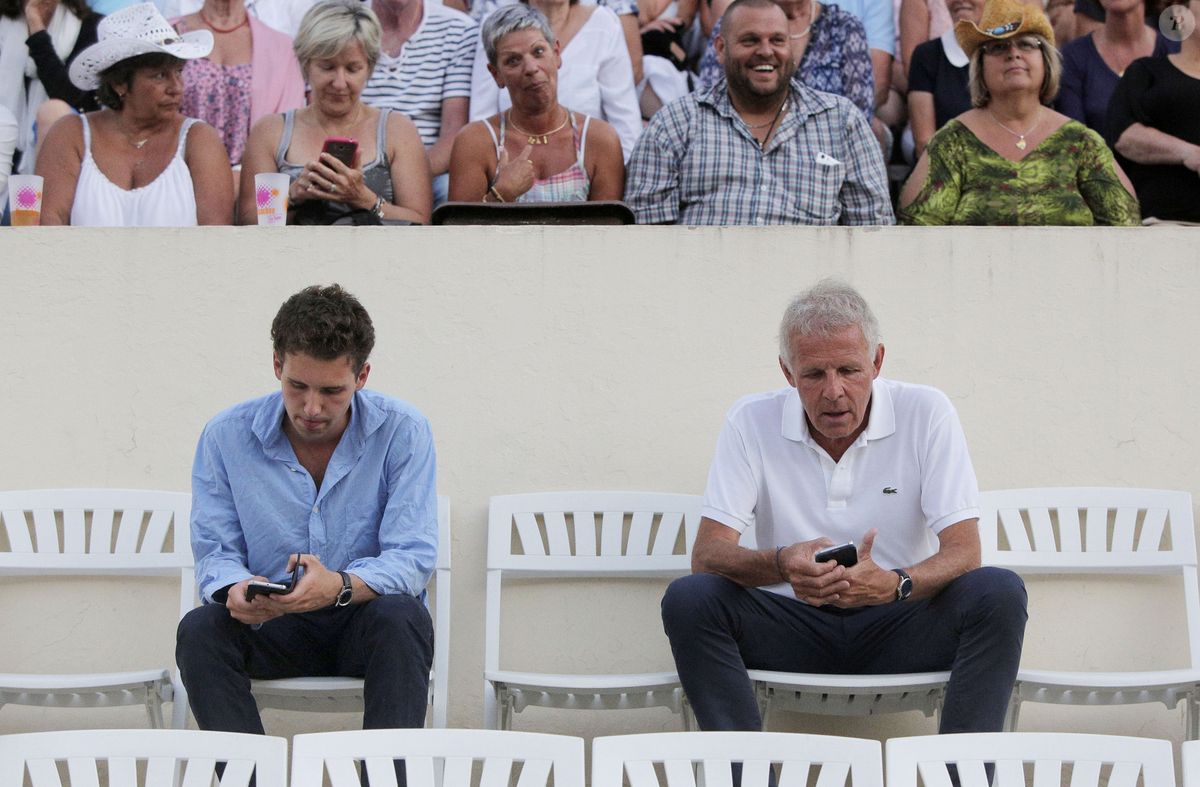 Photo : Exclusif - Patrick Poivre d'Arvor (PPDA) et son fils François ...