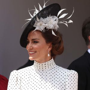 Catherine (Kate) Middleton, princesse de Galles - La famille royale britannique assiste au service annuel de l'ordre de la jarretière à la chapelle St George du château de Windsor, Berkshire, Royaume Uni, le 19 juin 2023. Crédit photo : Mirrorpix / Bestimage