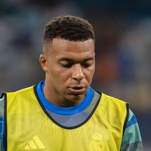 Kylian Mbappé du Real Madrid CF lors d'un match de La Liga. 4 octobre 2025. © PsnewZ/Bestimage
