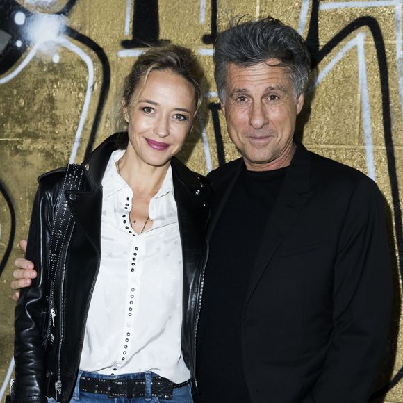 Hélène de Fougerolles et son ex-compagnon Marc Simoncini - Inauguration de l'exposition Boucheron "Vendorama" à l'hôtel de la Monnaie à Paris le 11 janvier 2018. © Olivier Borde/Bestimage
