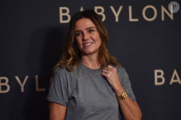 Marine Vignes à la première française de Paramount Pictures Babylon au théâtre Le Grand Rex, France. Photo par Franck Castel/ABACAPRESS.COM