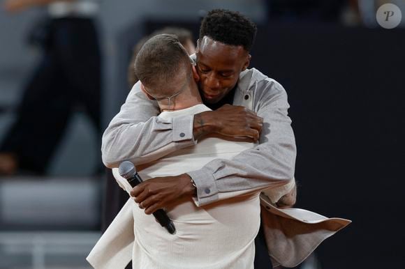 Matt POKARA et Gael MONFILS - Soirée "Gael & Friends" à Roland Garros sur le court Phlippe Chatrier à Paris le 21 mai 2026.