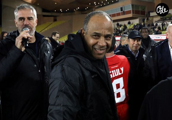 Jean Tigana - Match de football caritatif lors de la 3ème édition de la Fight Aids Cup à l'occasion du 45ème festival international du cirque de Monte-Carlo au stade Louis II à Monaco le 23 janvier 2023. L'équipe du Prince Albert, les "Barbagiuans" a gagné le match sur le score de 3-2. © Jean-François Ottonello/Nice-Matin/Monaco