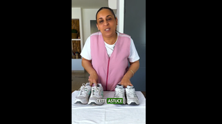 Comment garder ses baskets blanches, comme neuves ? L'astuce lavage d'une experte bien connue des téléspectateurs