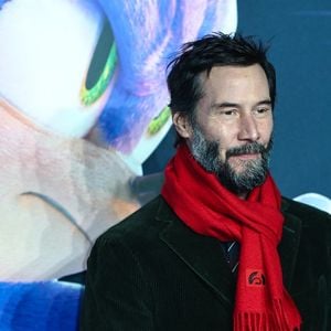 Keanu Reeves à Londres pour le film Sonic 3.