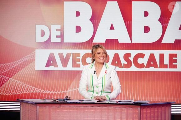 Exclusif - Pascale de La Tour du Pin, sur le plateau de l’émission « TPMP » présentée par C.Hanouna et diffusée en direct sur Youtube et sur toutes les box (SFR, FREE, Bouygues, MyCanal etc), Paris, France, le 21 mars 2025. © Jack Tribeca / Bestimage