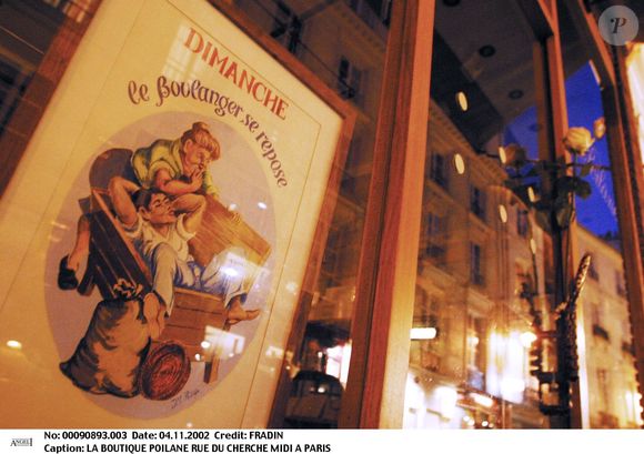 La boutique Poilâne, rue du Cherche-Midi à Paris.
Serre. Agence / Bestimage
