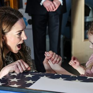Catherine (Kate) Middleton, princesse de Galles visite Tŷ Hafan, un hospital pour enfants qui soutient les familles du Pays de Galles pour garantir que les enfants atteints de maladies réduisant l'espérance de vie vivent une vie épanouissante, à Sully, Cardiff, Royaume-Uni, le 30 janvier 2025.Julien Burton / Bestimage