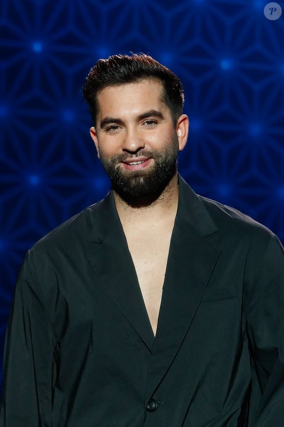 Exclusif - Kendji Girac - Backstage - Enregistrement de l'émission "La Boîte à Secrets N°20" dans les studios de la Cité du Cinéma à Saint-Denis, présentée par F.Bollaert et diffusée le 10 janvier sur France 3
© Christophe Clovis / Bestimage