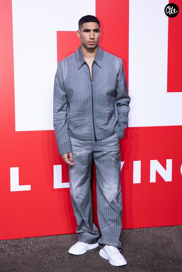 Achraf Hakimi - Photocall des invités au défilé de mode féminine prêt à porter Printemps/Été 2024 de la maison Diesel lors de la fashion week à Milan le 20 septembre 2023.
SGP / BESTIMAGE