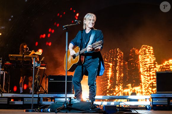 Jean-Louis Aubert se produit au Paléo Festival Nyon à Nyon, Suisse, le 23 juillet 2025. Photo Loona/Abaca