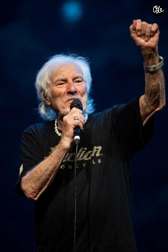 Exclusif - Hugues Aufray en concert au Zenith de Rouen le 27 juin 2026. 

© Pierre Perusseau/Bestimage