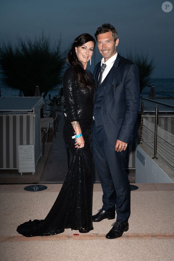 Hélène Semonin et Franck Semonin à l'after-party organisée au Festival de télévision de Monte-Carlo le 18 juin 2021. Photo by David Niviere/ABACAPRESS.COM