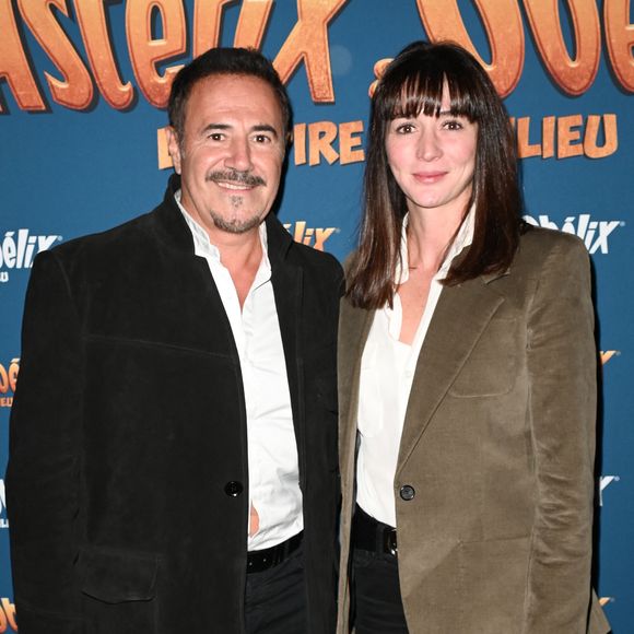 Exclusif - José Garcia et sa nouvelle compagne Camille - Soirée de la première du film Astérix et Obélix "L'Empire du Milieu" au Club Haussmann à Paris le 15 janvier 2023. © Coadic Guirec/Bestimage