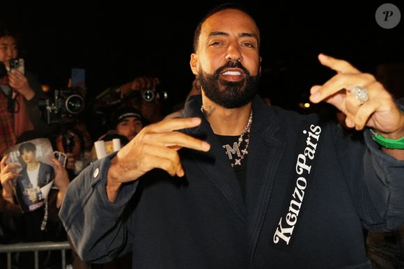 French Montana - Les célébrités quittent le défilé Kenzo au palais de Chaillot, lors de la fashion week Masculine prêt-à-porter Automne/Hiver 2025-2026 à Paris, le 24 janvier 2025. 
© Lucia Sabatelli / Bestimage