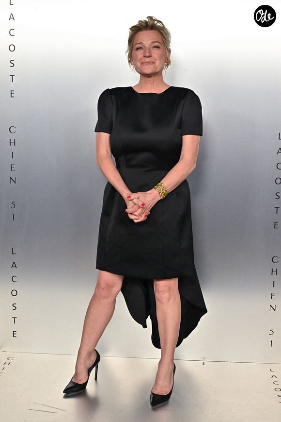 Anne-Élisabeth Lemoine lors de la soirée Lacoste x Chien 51 organisée en amont du 78e Festival de Cannes, à Cannes, en France, le 17 mai 2025. Photo de Julien Reynaud/Aps-Medias/Abaca