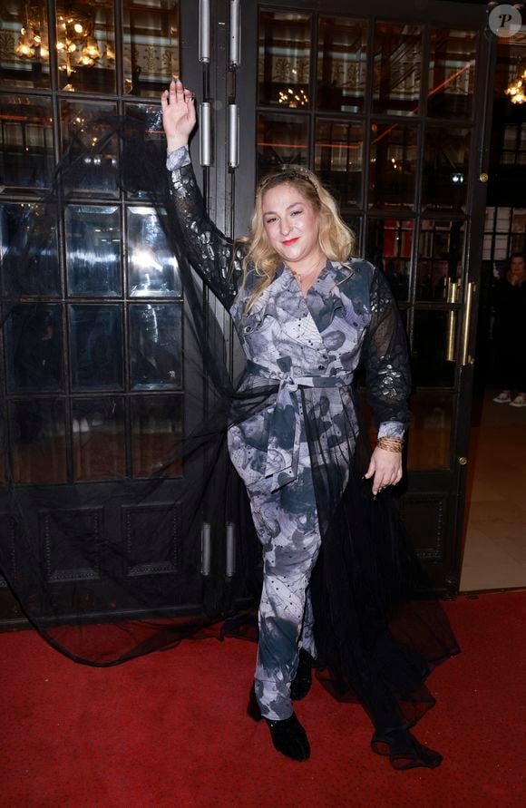 Marilou Berry -  Arrivées au défilé Julien Fournié Haute Couture printemps/été 2024 (PFW) à Paris le 23 janvier 2024.

© Christophe Aubert via Bestimage