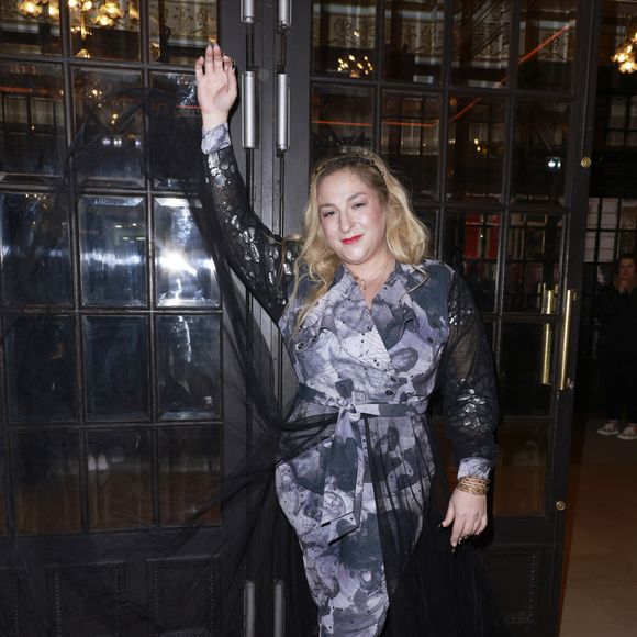 Marilou Berry -  Arrivées au défilé Julien Fournié Haute Couture printemps/été 2024 (PFW) à Paris le 23 janvier 2024.

© Christophe Aubert via Bestimage