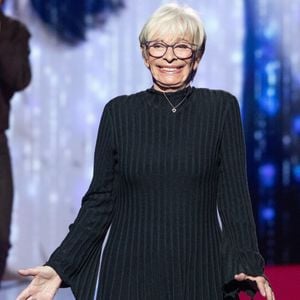 Exclusivité - Monique (épouse de Frédéric François) et les surprises de l'enregistrement de l'émission « La Boîte à secrets », présentée par F. Bollaert et diffusée le 16 janvier 2026 sur France 3, dans les studios du Lendit à Saint-Denis, France, le 16 décembre 2025. © Cyril Moreau/Bestimage