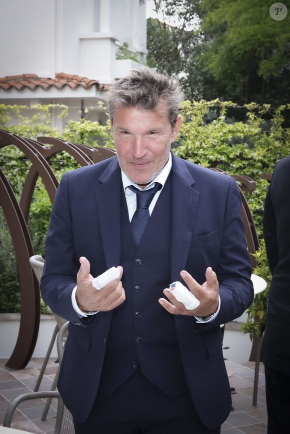 Exclusif - Benjamin Castaldi -  Concerto pour la paix de Omar Harfouch au théâtre de Béziers le 8 mai 2025 © Jack Tribeca / Bestimage