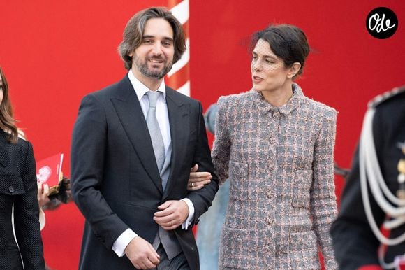 Dimitri Rassam et Charlotte Casiraghi assistent aux célébrations de la Fête nationale de Monaco, le 19 novembre 2022 à Monte-Carlo, Monaco.  - Après cinq ans de mariage, Charlotte Casiraghi et Dimitri Rassam se sont séparés. Photo de David Niviere/ABACAPRESS.COM
