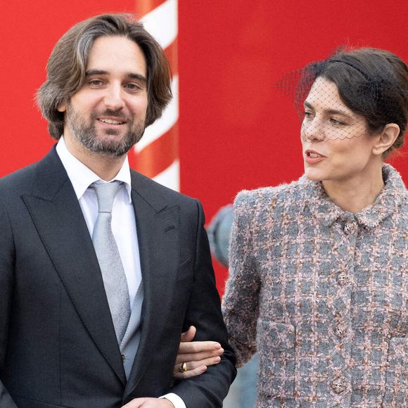 Dimitri Rassam et Charlotte Casiraghi assistent aux célébrations de la Fête nationale de Monaco, le 19 novembre 2022 à Monte-Carlo, Monaco.  - Après cinq ans de mariage, Charlotte Casiraghi et Dimitri Rassam se sont séparés. Photo de David Niviere/ABACAPRESS.COM