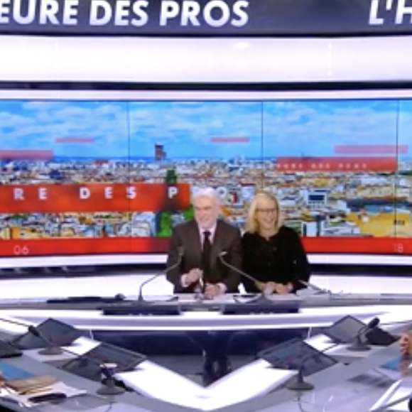 Pascal Praud et Laurence Ferrari rendent hommage au journaliste Florian Tardif qui quitte CNews dans "L'Heure des Pros"