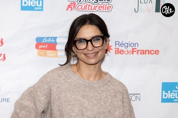Lucie Bernardoni participe au festival du livre « Des Livres, Des Artistes » à La Maison de la Chimie, le 1er décembre 2024 à Paris, en France. Photo de Nasser Berzane/ABACAPRESS.COM