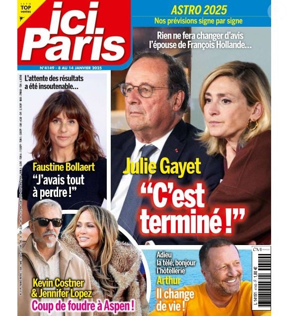 La Une du magazine Ici Paris