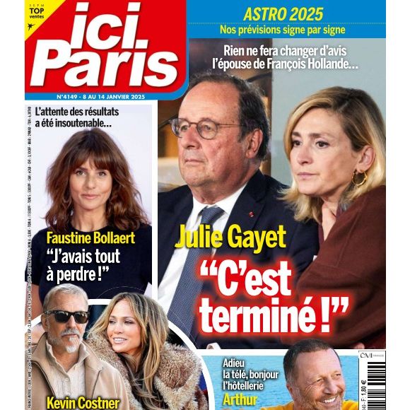La Une du magazine Ici Paris