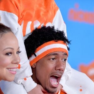 Nick Cannon, Mariah Carey assistent aux Nickelodeon's 2018 Kids' Choice Awards au Forum le 24 mars 2018 à Inglewood, Californie. Photo by Lionel Hahn/ABACAPRESS.COM