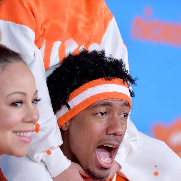 Nick Cannon, Mariah Carey assistent aux Nickelodeon's 2018 Kids' Choice Awards au Forum le 24 mars 2018 à Inglewood, Californie. Photo by Lionel Hahn/ABACAPRESS.COM
