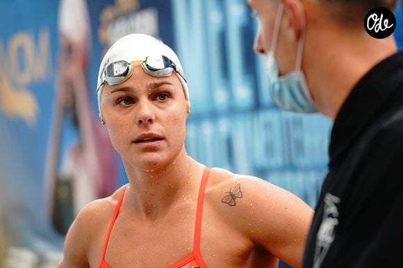 Parmi eux figurait celui de Laure Manaudou, l'ancienne belle-sœur de Pernille Blume, qui lui a simplement écrit : "Congrats."

Pernille Blume (Sèede) - Natation : Trophée Camille Muffat, Golden Tour à Marseille le 21 mars 2021.

© Norbert Scanella / Panoramic / Bestimage