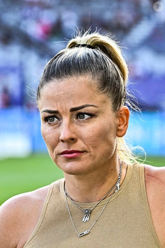 Laure Boulleau - Match de championnat de Ligue 1 Uber Eats opposant le Toulouse FC (TFC) et le Paris Saint-Germain (PSG) (1-1) au stade TFC à Toulouse, France, le 19 août 2023. Le match s'est terminé sur un match nul 1-1. © Thierry Breton/Panoramic/Bestimage