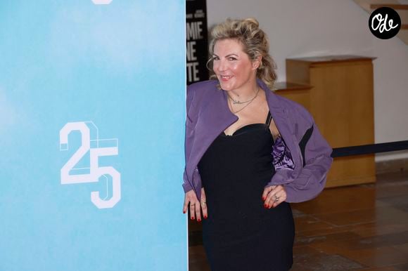 Anne-Élisabeth Blateau lors de la 25e édition du Festival de la fiction télé de La Rochelle, samedi 16 septembre 2023.

© Christophe Aubert via Bestimage