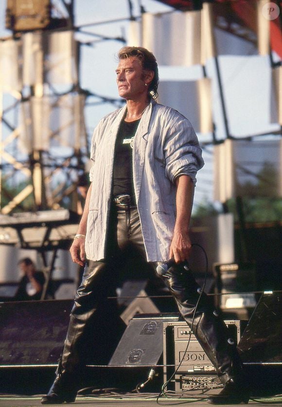 Archives - Johnny Hallyday (Fete de l'Humanité Septembre 1991)