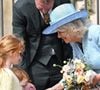 Pour l'occasion, elle portait une pièce ultra luxe de la marque Bottega Veneta
La Reine Camilla lors de la messe de Pâques à la chapelle St George au château de Windsor le 20 avril 2025
Pictured: Queen Camilla (Camilla Parker Bowles, reine consort d'Angleterre)