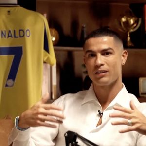 La superstar du football Cristiano Ronaldo a exprimé sa joie de devenir le premier footballeur milliardaire au monde sur la chaine de Piers Morgan Uncensored JLPPA / Bestimage